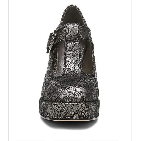 BRAND NEW CIRCUS NY by SAM EDELMAN KAY WOMEN'S PEWTER FLORAL PUMP - Picture 10 of 15